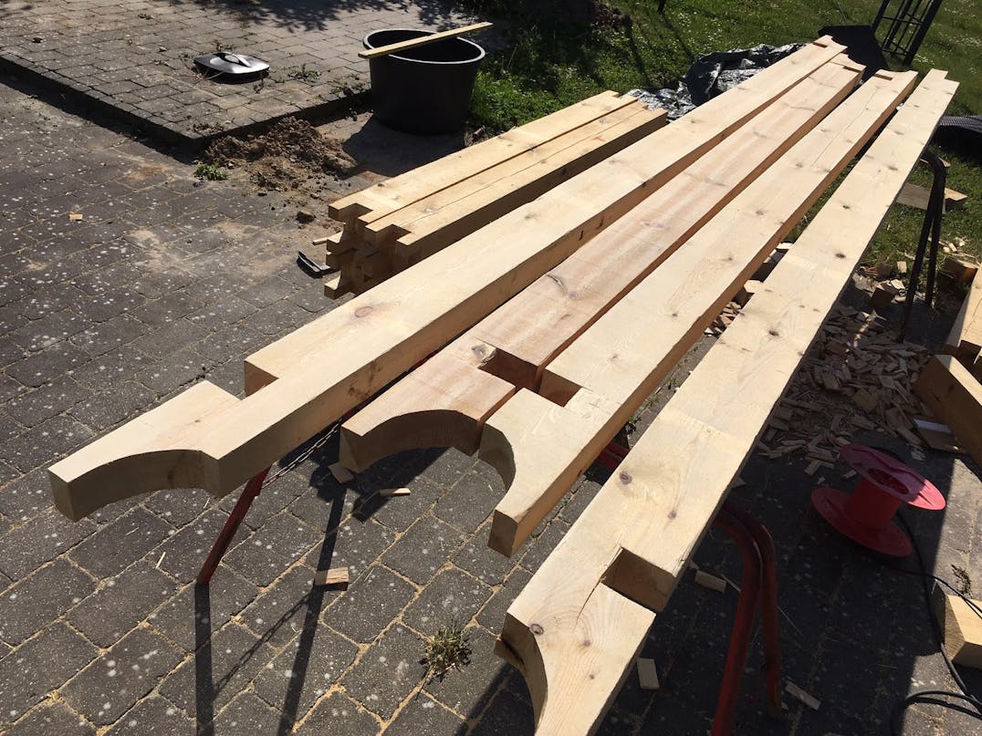 Pavillon til brolagt terrasse Pavillon til brolagt terrasse